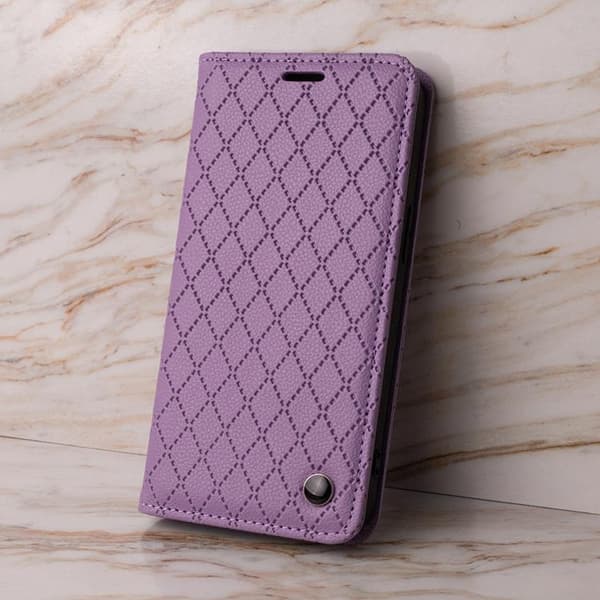 iPhone 16 Plånboksfodral Smart Caro - Lila