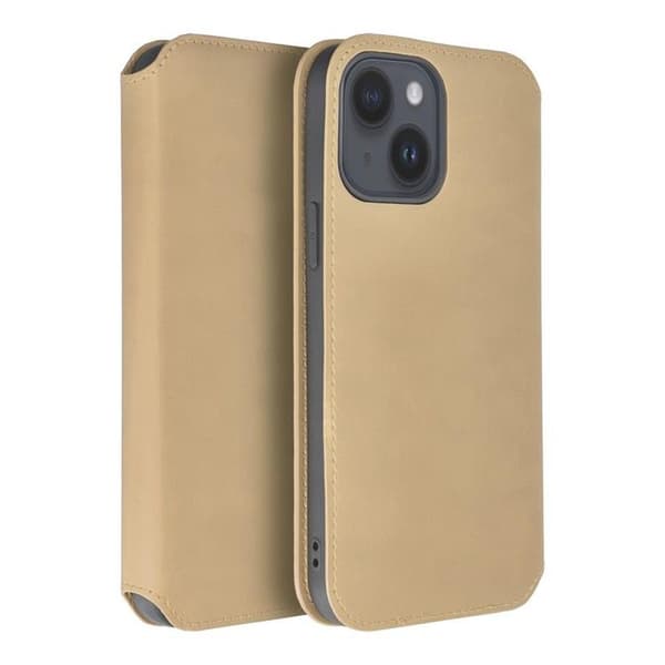 iPhone 16 Plånboksfodral Dual Pocket - Guld