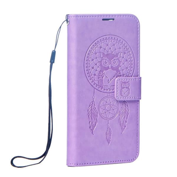 iPhone 16 Plånboksfodral Mezzo Dreamcatcher - Lila