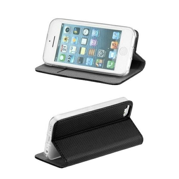 iPhone 16 Plånboksfodral Smart Magnet - Svart