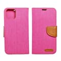 Miniatyrbild 1 av 9: iPhone 16 Pro Max Plånboksfodral Canvas - Rosa