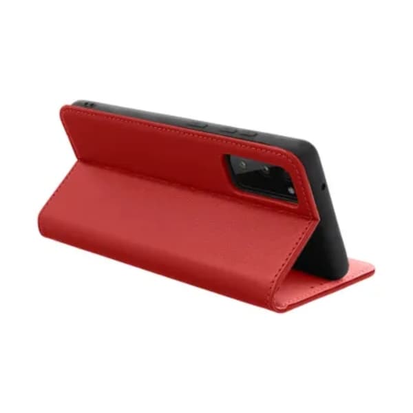 iPhone 16 Plånboksfodral Smart Pro Läder - Burgundy
