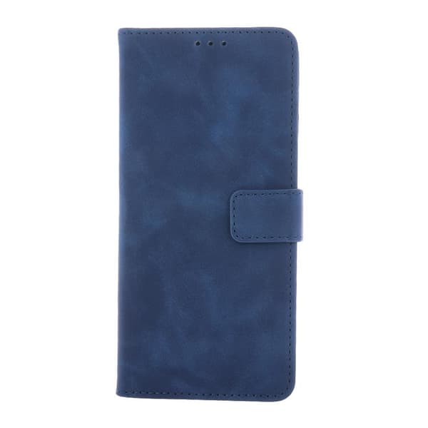 iPhone 16 Plånboksfodral Velvet - Marinblå