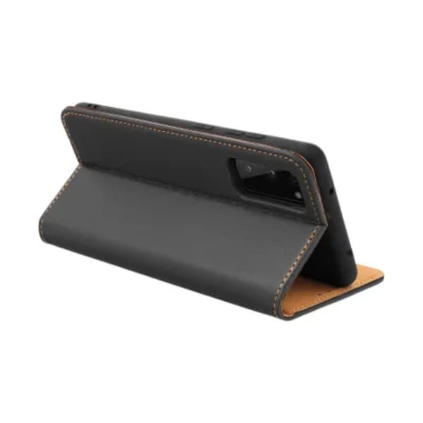 iPhone 16 Plånboksfodral Smart Pro Läder - Svart