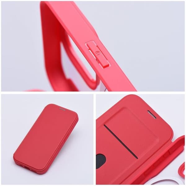 iPhone 16 Pro Max Plånboksfodral MagSafe Smart - Röd