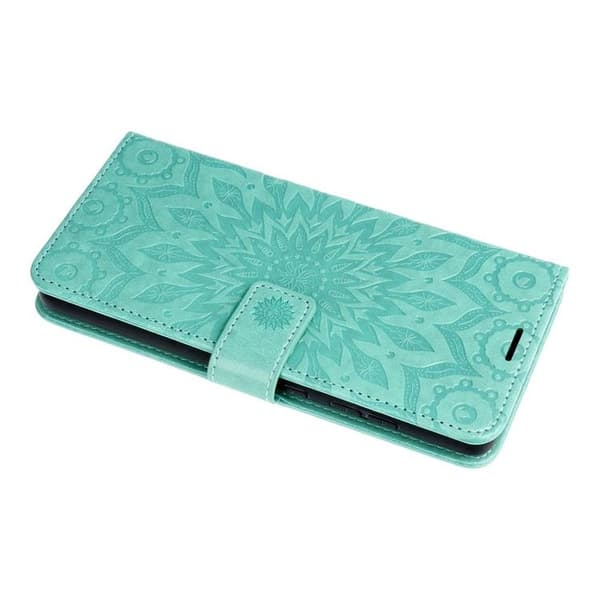 iPhone 16 Pro Max Plånboksfodral Mezzo Mandala - Grön