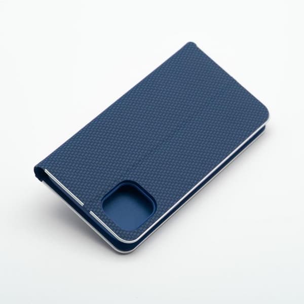iPhone 16 Pro Max Plånboksfodral Luna Carbon - Blå