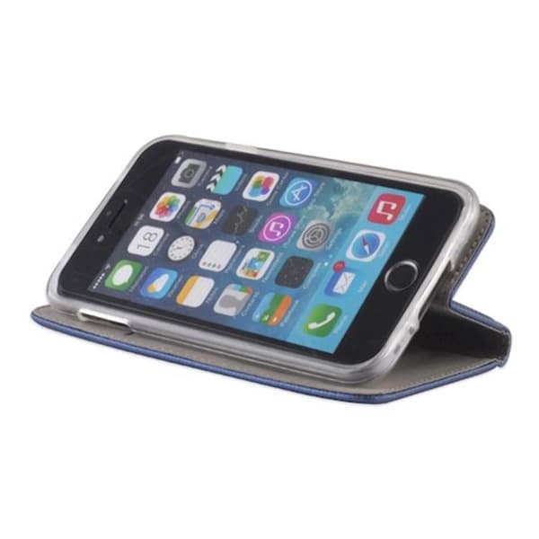 iPhone 16 Pro Plånboksfodral Smart Magnet - Marinblå
