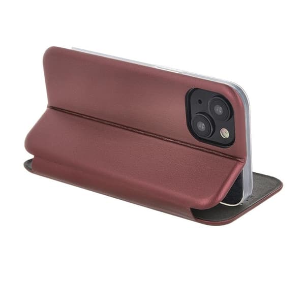 iPhone 16 Pro Plånboksfodral Smart Diva - Vinröd