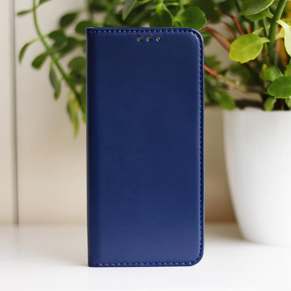 iPhone 16e Plånboksfodral Smart Magnetisk - Marinblå