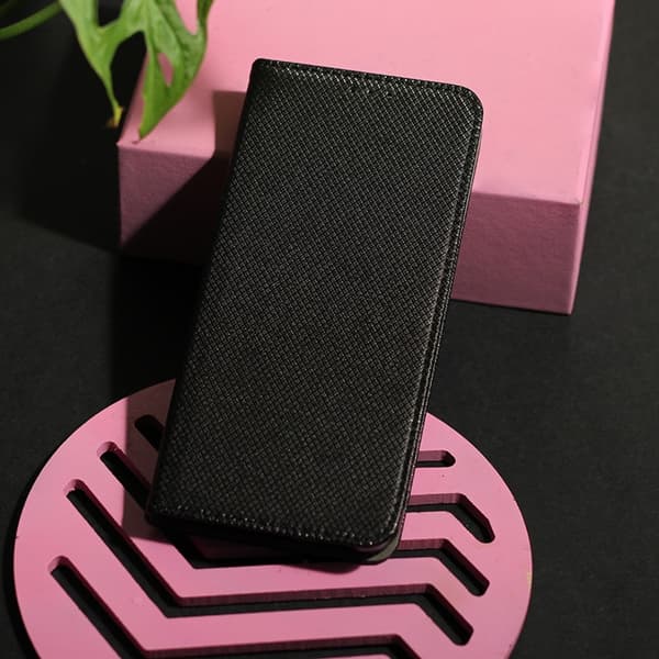 iPhone 16e Plånboksfodral Smart Magnet - Svart