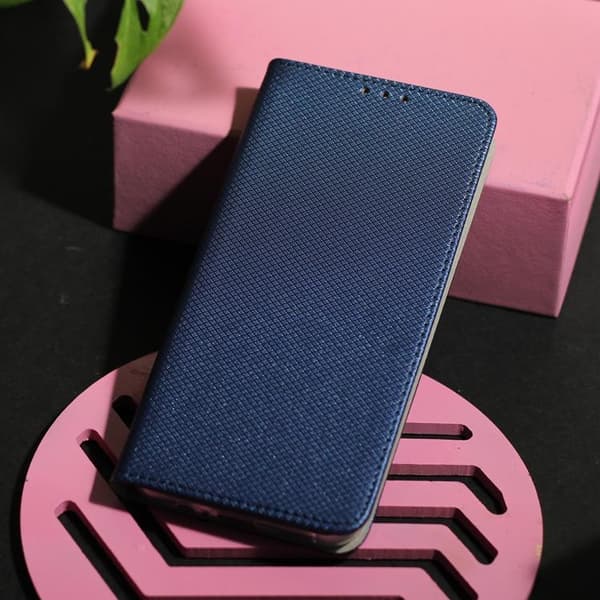 iPhone 16e Plånboksfodral Smart Magnet - Marinblå
