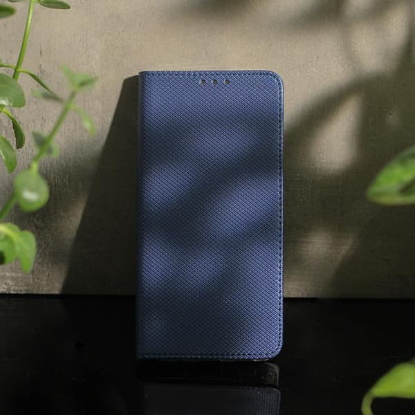 iPhone 16e Plånboksfodral Smart Magnet - Marinblå