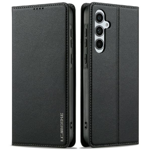 LC.imeeke Galaxy S25 Plånboksfodral - Svart