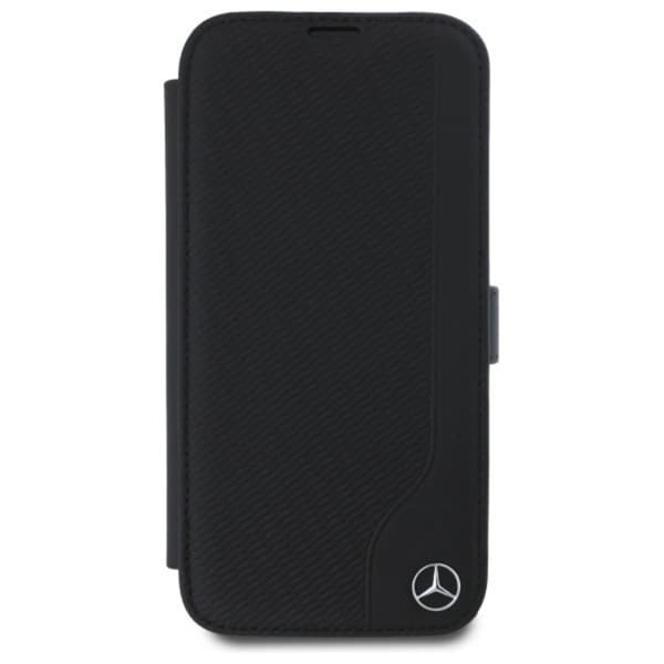 Mercedes iPhone 16 Plånboksfodral Läder Wood Imitation