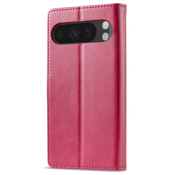 LC.IMEEKE Google Pixel 9 Pro/Pixel 9 Plånboksfodral - Rosa
