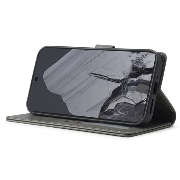 LC.IMEEKE Google Pixel 9 Pro/Pixel 9 Plånboksfodral - Grå