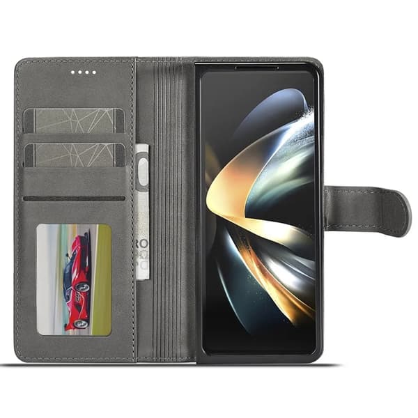 LC.IMEEKE Galaxy Z Fold 6 5G Plånboksfodral - Grå