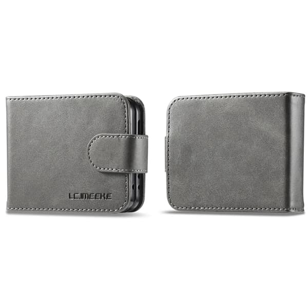 LC.IMEEKE Galaxy Z Flip 6 5G Plånboksfodral - Grå