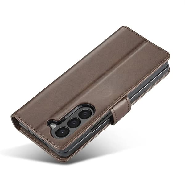 LC.IMEEKE Galaxy Z Fold 6 5G Plånboksfodral - Brun