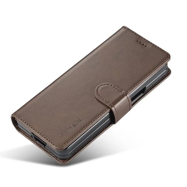 LC.IMEEKE Galaxy Z Fold 6 5G Plånboksfodral - Brun