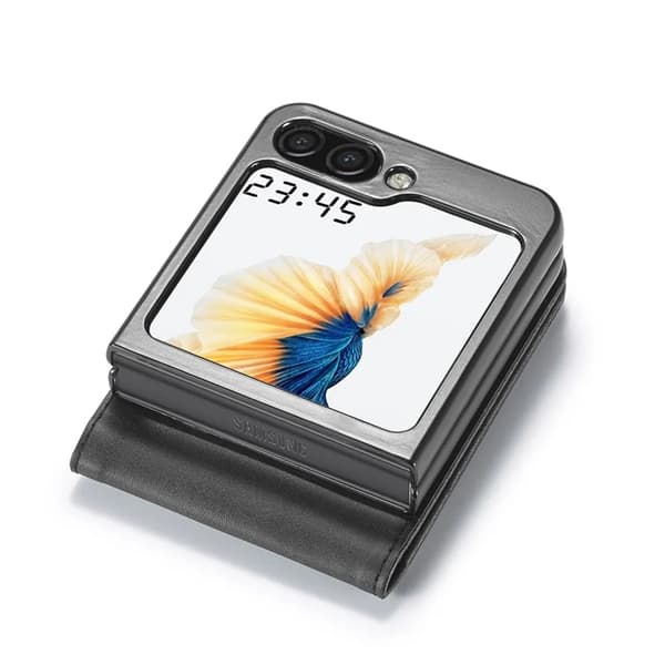 LC.IMEEKE Galaxy Z Flip 6 5G Plånboksfodral - Svart