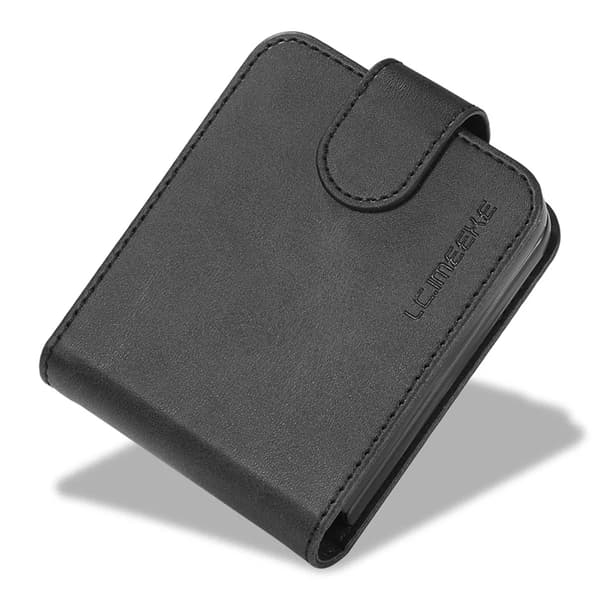 LC.IMEEKE Galaxy Z Flip 6 5G Plånboksfodral - Svart