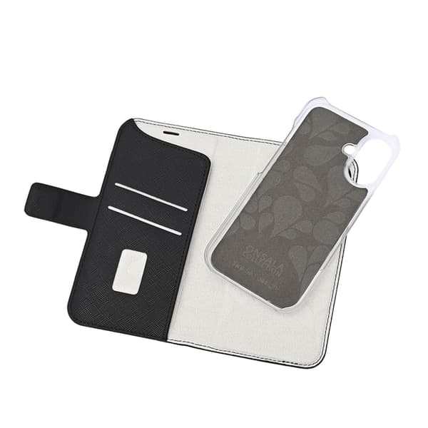 Onsala iPhone 16 Plånboksfodral MagSafe Eco - Svart