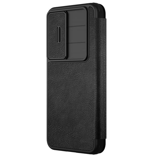 Nillkin Galaxy S25 Plus Plånboksfodral QinPro Läder - Svart