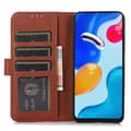 Miniatyrbild 2 av 6: Sony Xperia 10 VI Plånboksfodral Magnetlås - Brun