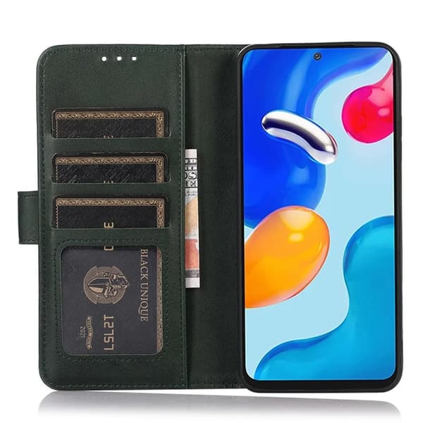Sony Xperia 10 VI Plånboksfodral Magnetlås - Grön