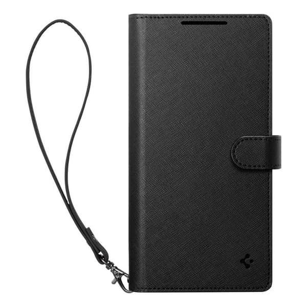 Spigen Galaxy S25 Ultra Plånboksfodral ”S” - Svart