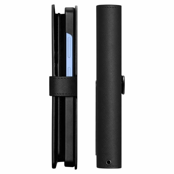 Spigen Galaxy S25 Plus Plånboksfodral ”S” - Svart