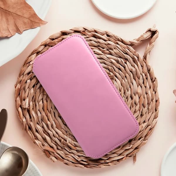 Xiaomi Redmi 14C Plånboksfodral Dual Pocket - Ljusrosa