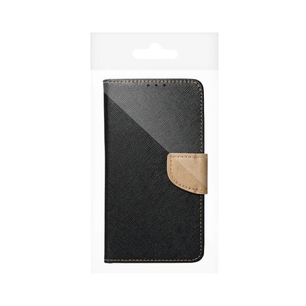 Xiaomi Redmi 14C Plånboksfodral Fancy - Svart/Guld