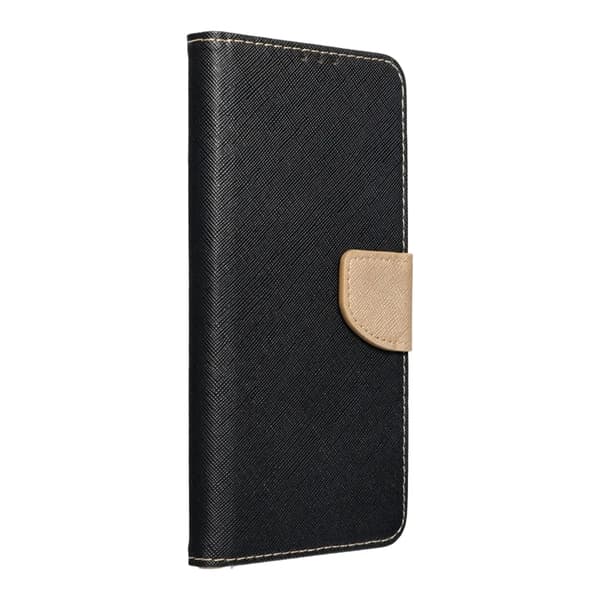 Xiaomi Redmi 14C Plånboksfodral Fancy - Svart/Guld