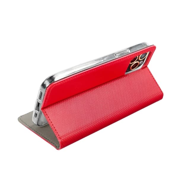 Xiaomi Redmi 14C Plånboksfodral Smart - Röd