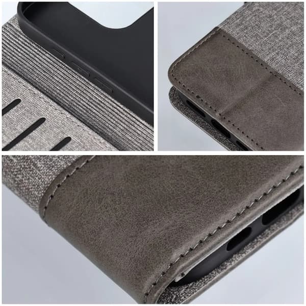 Xiaomi Redmi 14C Plånboksfodral Gomma - Grå