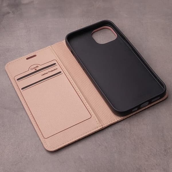 Xiaomi Redmi Note 13 5G Plånboksfodral Smart Caro - Beige