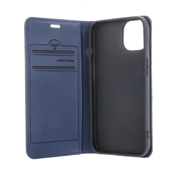 Xiaomi Redmi Note 13 5G Plånboksfodral Smart Caro - Marinblå