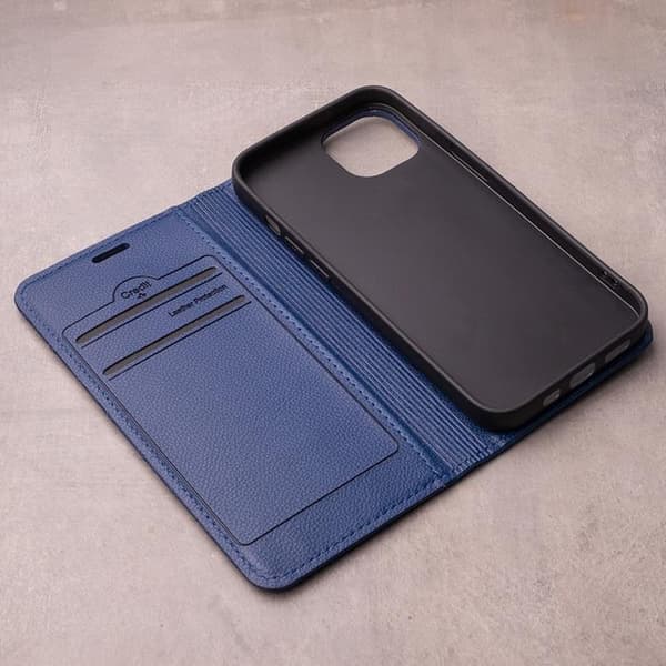 Xiaomi Redmi Note 13 5G Plånboksfodral Smart Caro - Marinblå