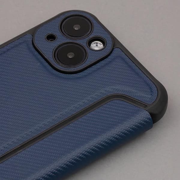 Xiaomi Redmi Note 13 Pro Plus 5G Plånboksfodral Smart Carbon - Blå