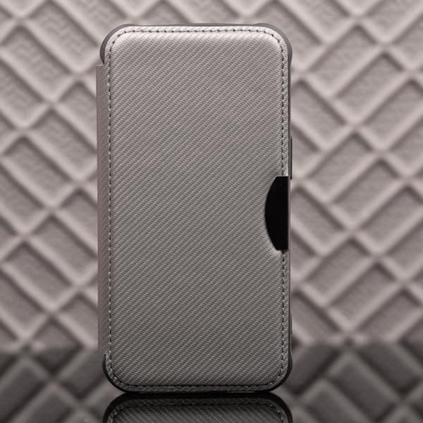 Xiaomi Redmi Note 13 Pro Plus 5G Plånboksfodral Smart Carbon - Silver