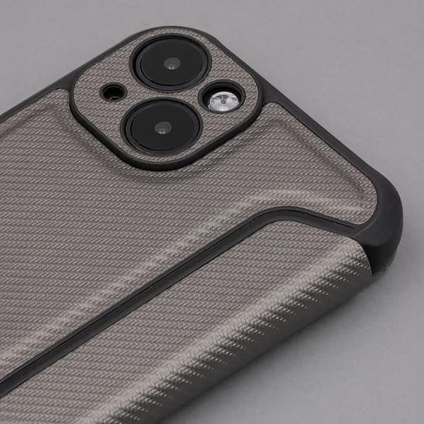 Xiaomi Redmi Note 13 Pro Plus 5G Plånboksfodral Smart Carbon - Silver
