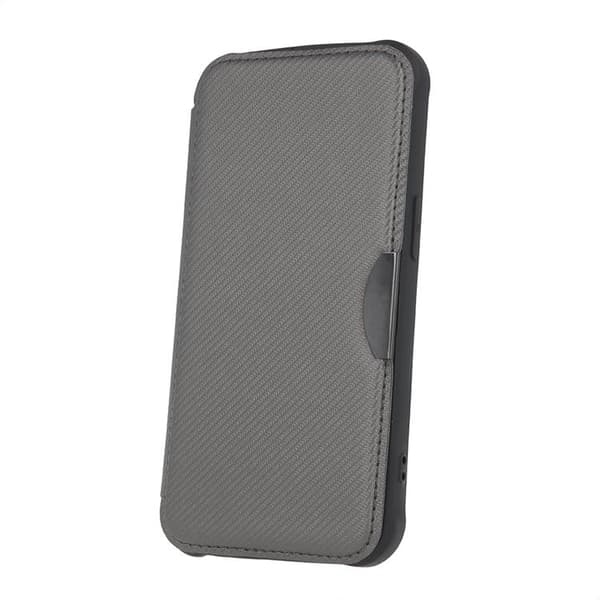 Xiaomi Redmi Note 13 Pro Plus 5G Plånboksfodral Smart Carbon - Silver