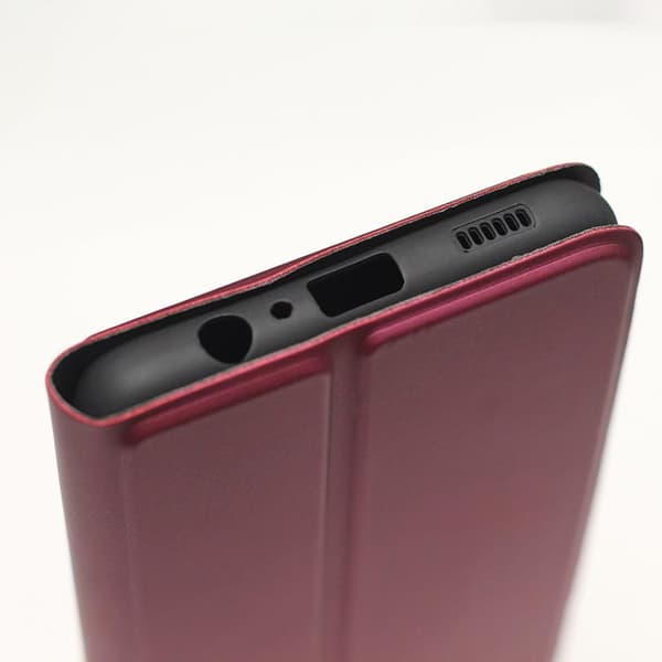 Xiaomi Redmi Note 13 Pro 5G Plånboksfodral Smart Soft - Vinröd