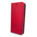 Miniatyrbild 3 av 7: Xiaomi Redmi Note 13 Pro 5G Plånboksfodral Smart Suede - Röd