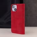 Miniatyrbild 6 av 7: Xiaomi Redmi Note 13 Pro 5G Plånboksfodral Smart Suede - Röd