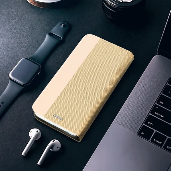 Xiaomi Redmi Note 14 5G Plånboksfodral Sensitive - Guld