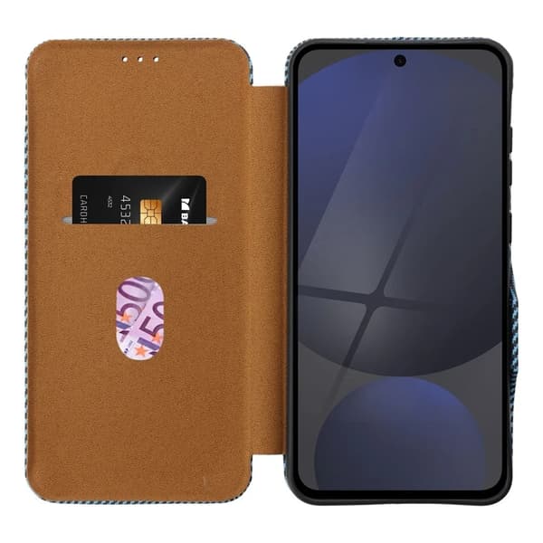 Xiaomi Redmi Note 14 5G Plånboksfodral Folio Side Magnet - Blå